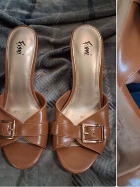 Buckle high heels